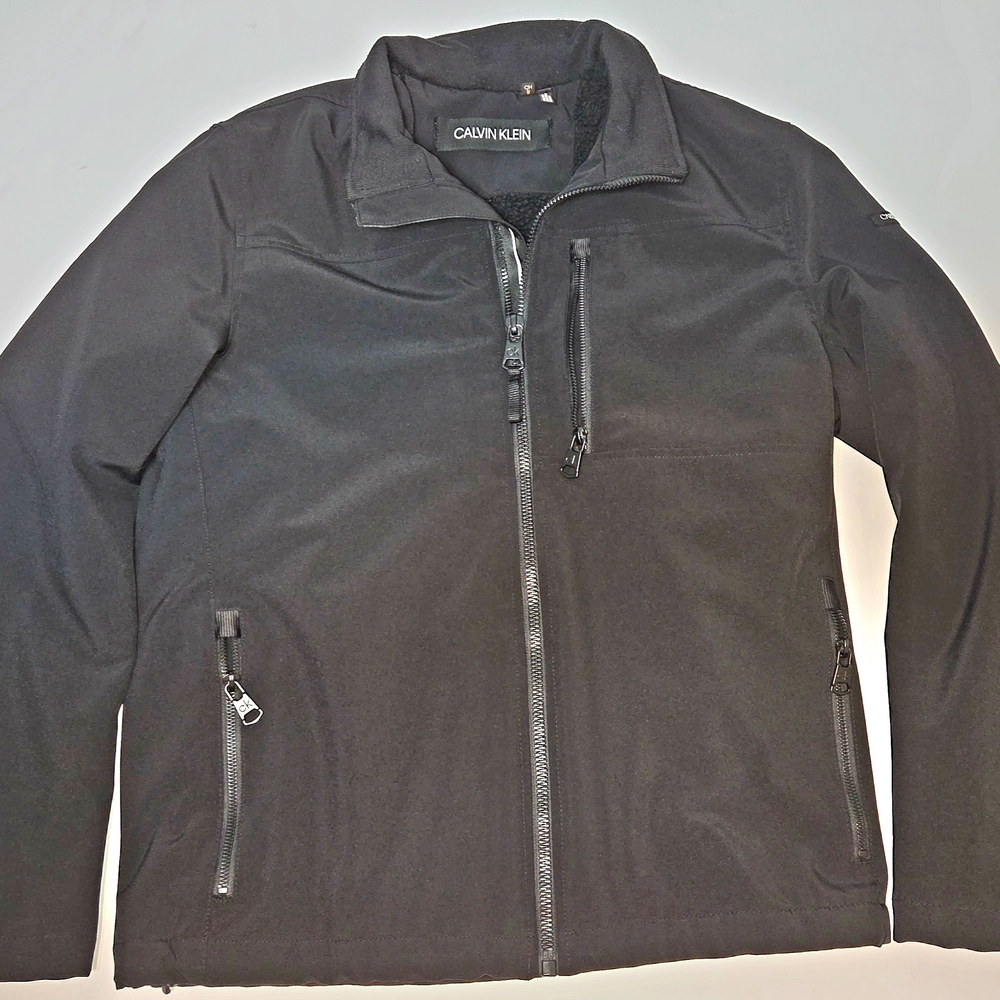 Calvin Klein Men's Black Softshell Jacket